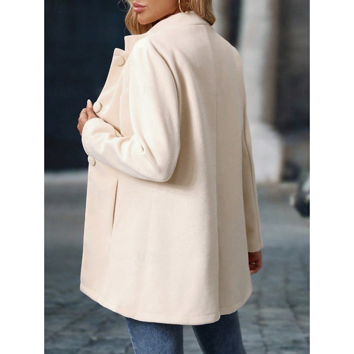 Fiona | Elegante Staande Kraag Jas