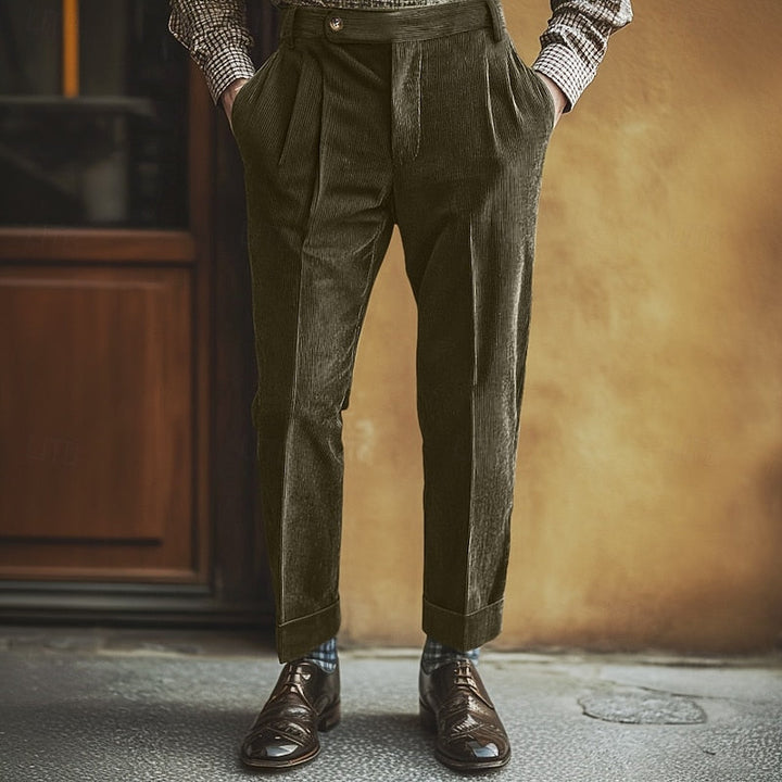 Merrick | Geplooide Gurkha Broek