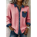 Colette | Textured Contrast Shirt