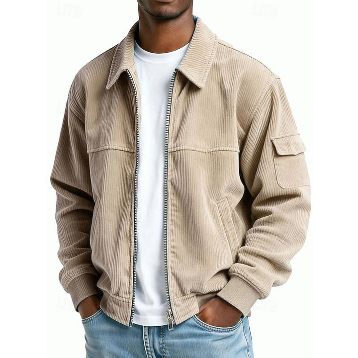 Jasper | Geribbelde Textuur Jacket