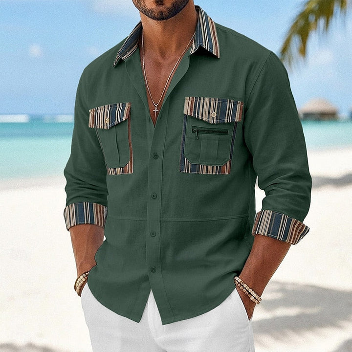 Jasper | Lange Mouwen Utility Shirt