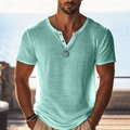 Oliver | Relaxed Henley T-Shirt