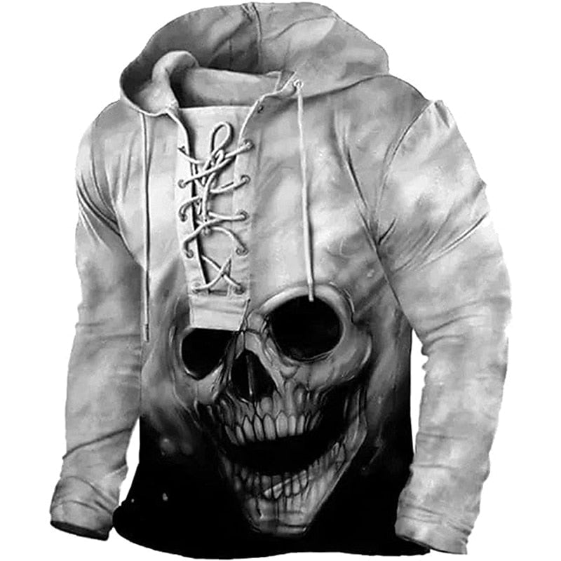 Cole | Halloween Veterskull Hoodie