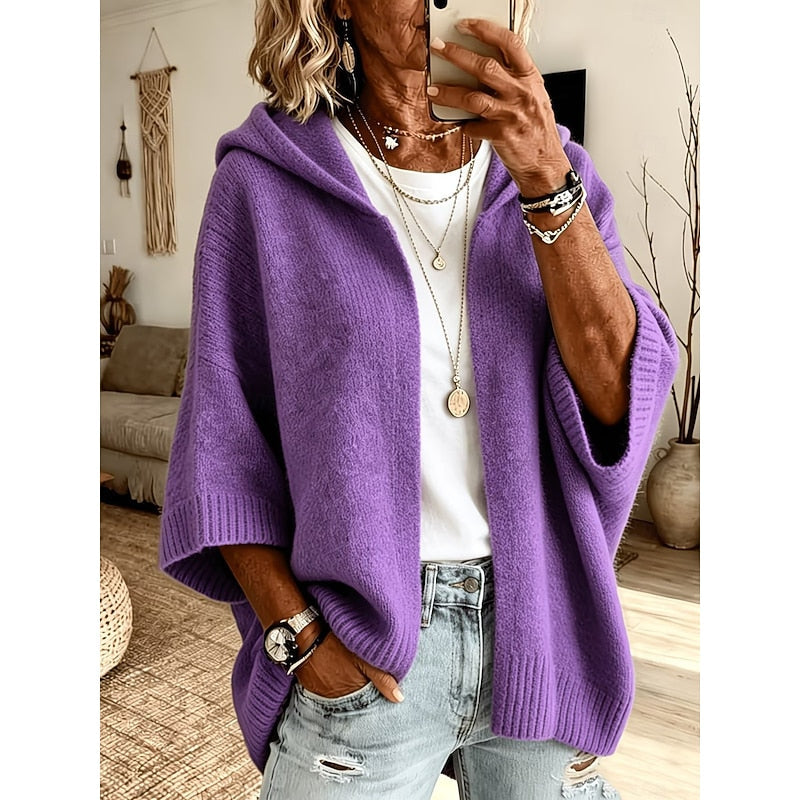 Harriet | Gezellige Gevoerde Open-Front Cardigan