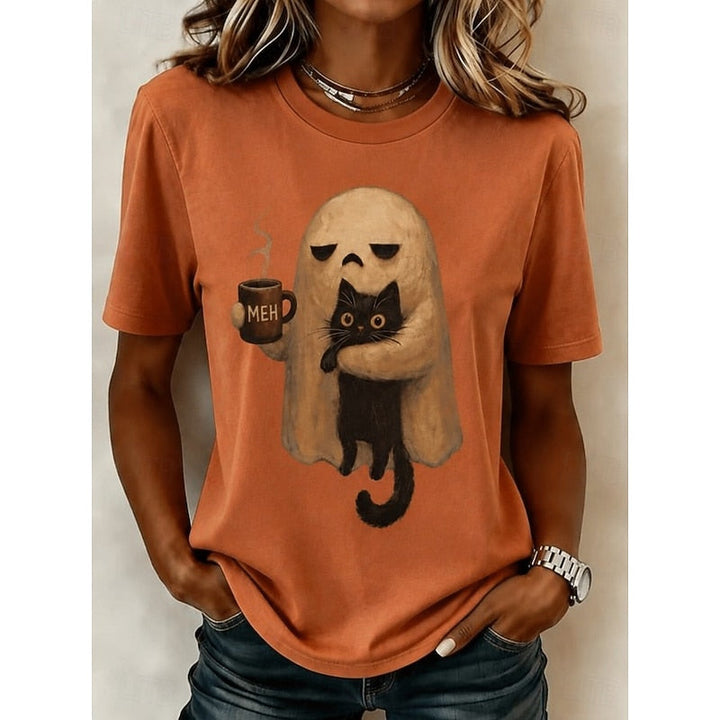 Phoebe | Spookkat Halloween T-shirt