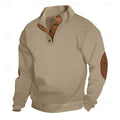 Garrett | Textured Staande-Kraag Pullover