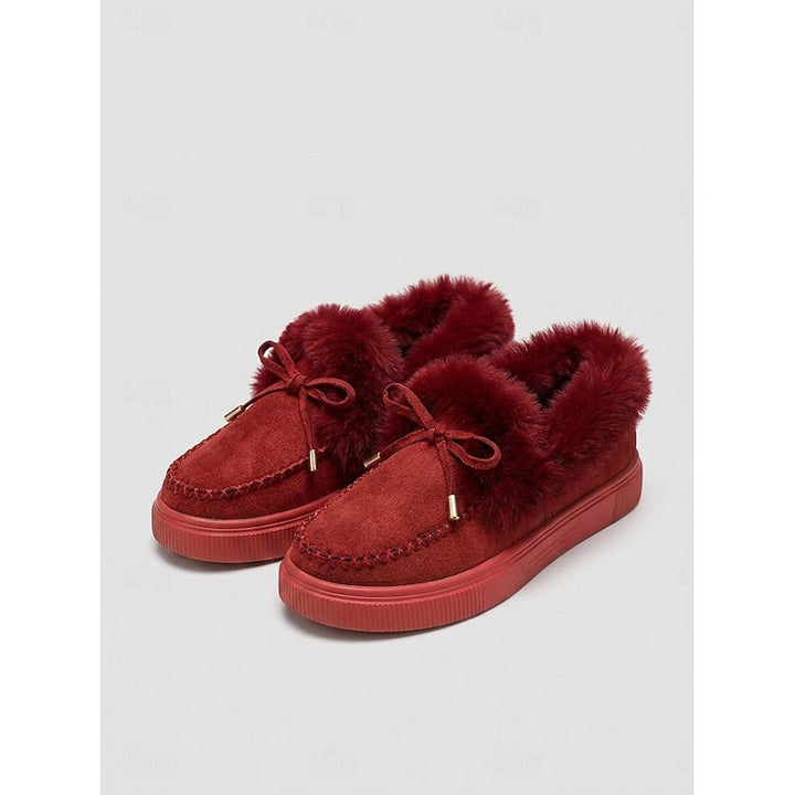 Marnelle | Gezellige Bontgevoerd Mocassins