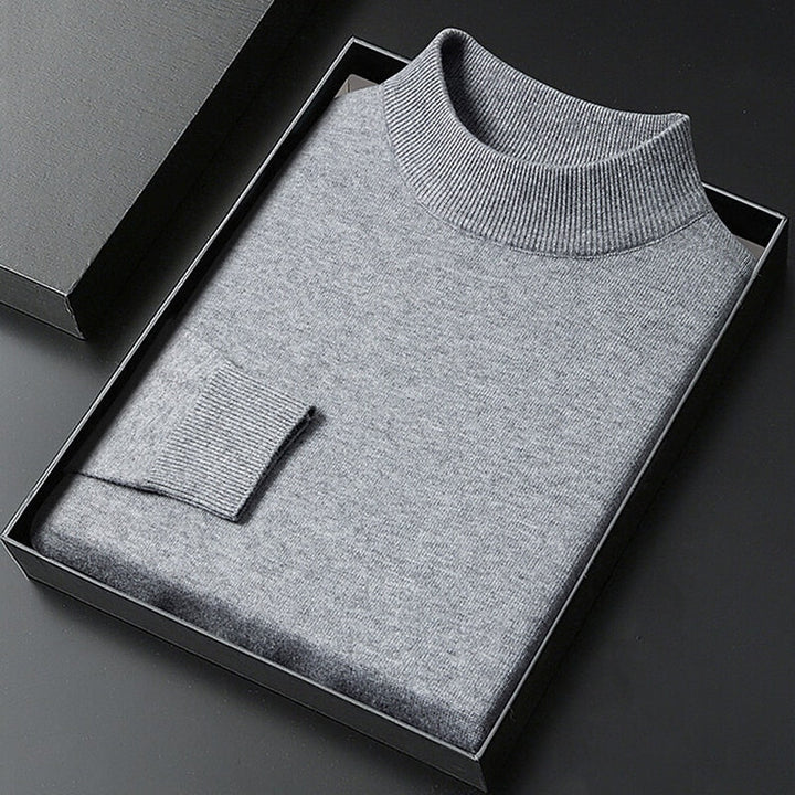 Winston | Verfijnde Mock Neck Trui