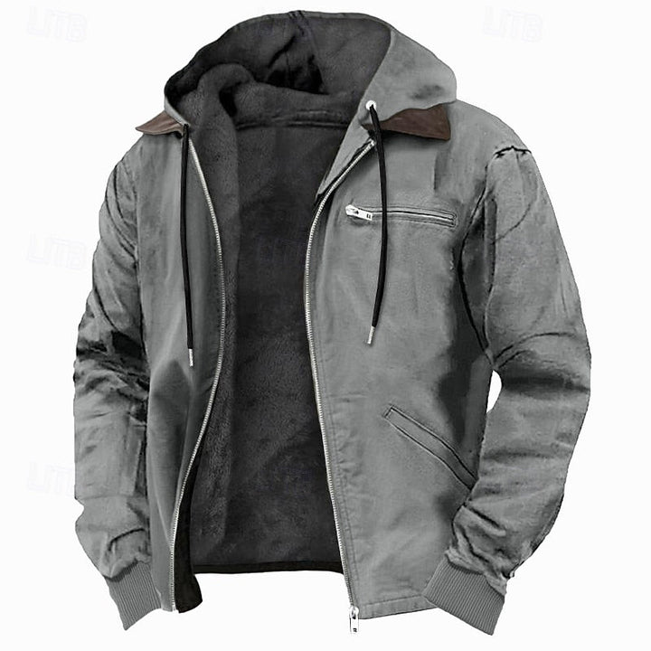 Gideon | Fleece-gevoerde Hoodie Jacket