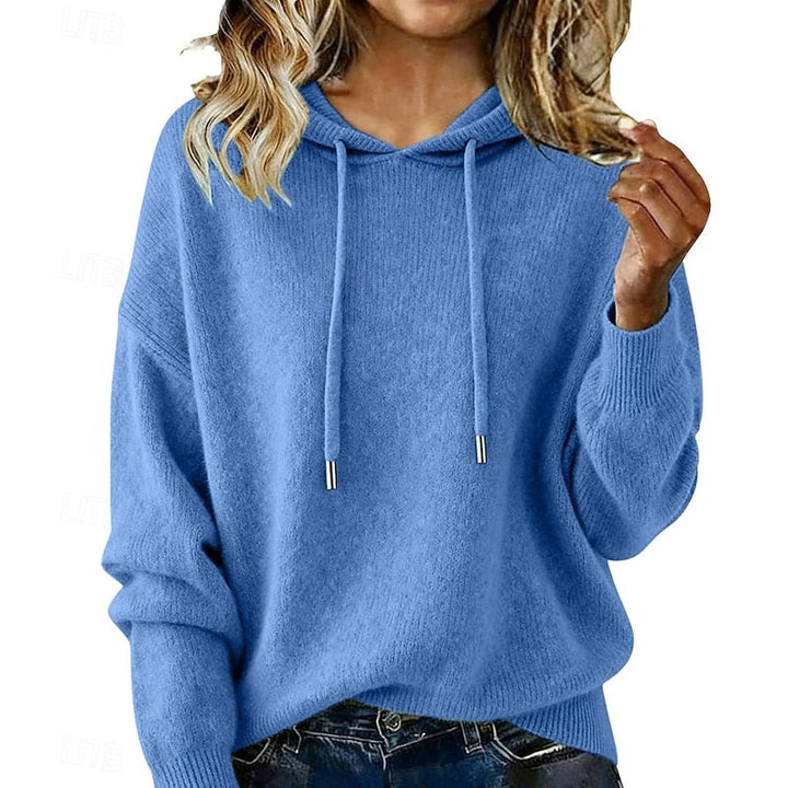 Delphine | Ontspannen Gebreide Hoodie Trui