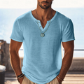 Oliver | Relaxed Henley T-Shirt