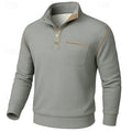 Conrad | Textured Half-Button Pullover