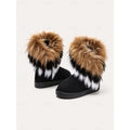 Ramona | Fluffy-Trimmed Winterlaarzen