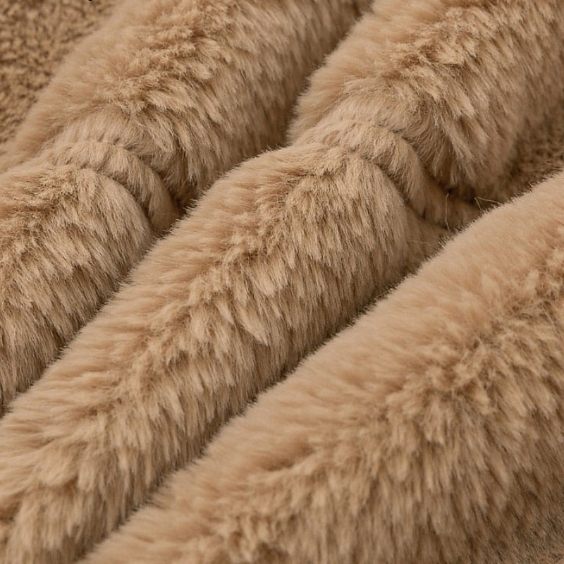 Estelle | Pluche Cropped Zip Jacket