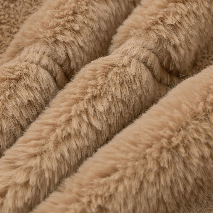 Estelle | Pluche Cropped Zip Jacket