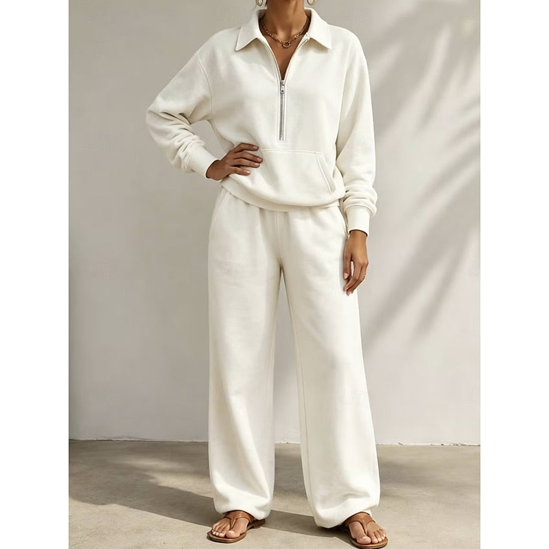 Naomi | Ontspannen Half-Zip Twee-Delig Set