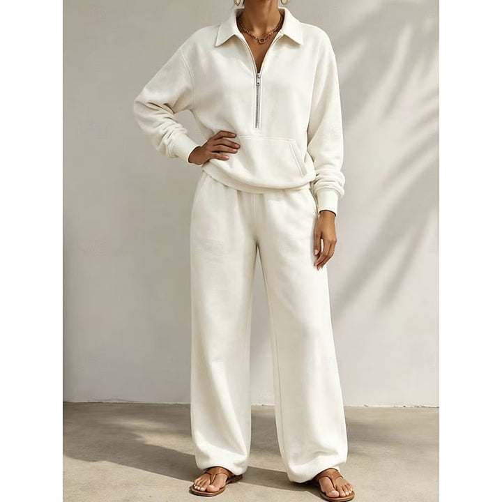 Naomi | Ontspannen Half-Zip Twee-Delig Set