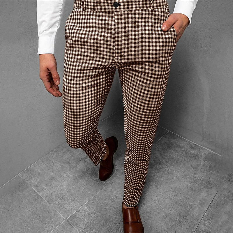 Gareth | Op Maat Gemaakte Geruite Broek
