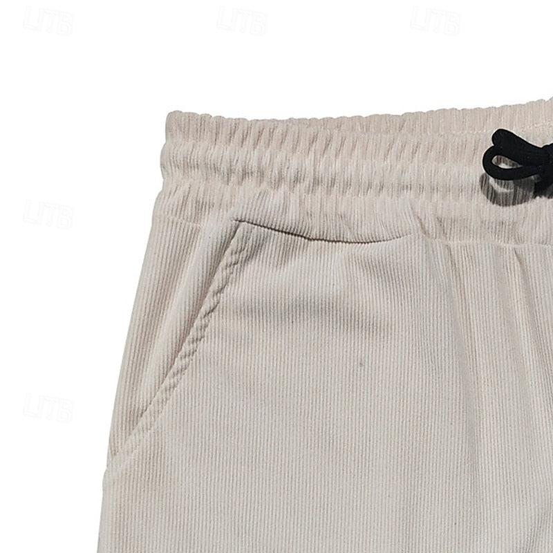 Crosby | Ontspannen Geribbelde Broek