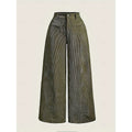 Coralie | Brede-Pijpen Tailored Broek