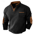 Russell | Textured Waffle Henley Shirt