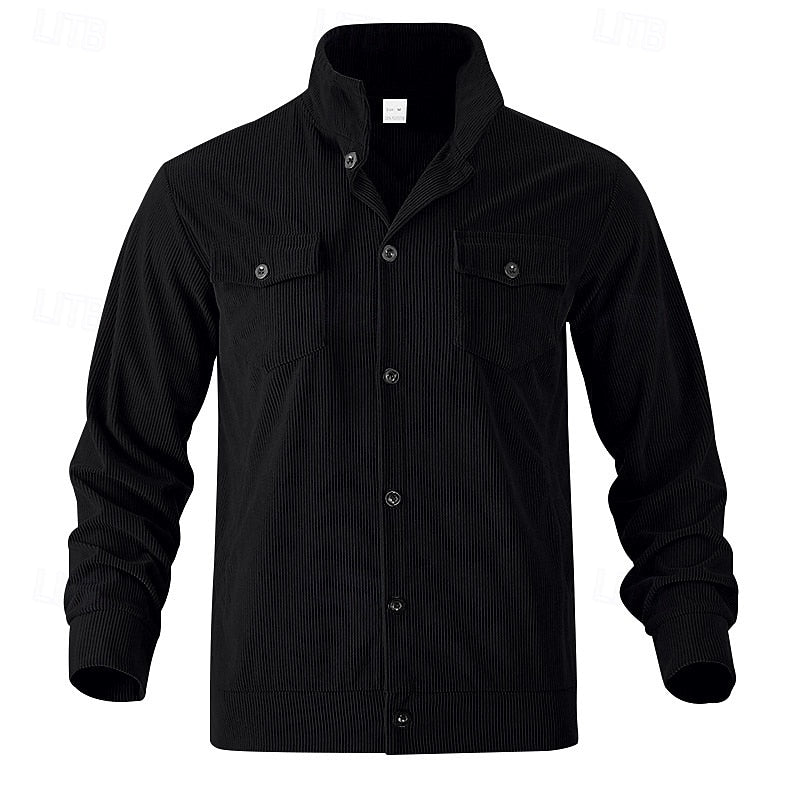 Maxwell | Geribbelde Utility Jacket