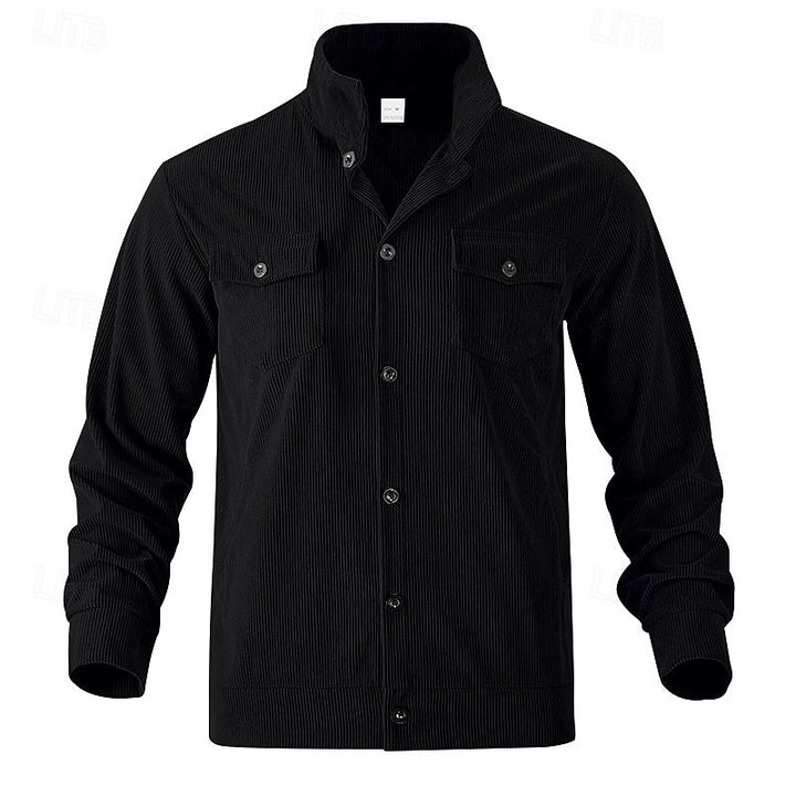 Maxwell | Geribbelde Utility Jacket