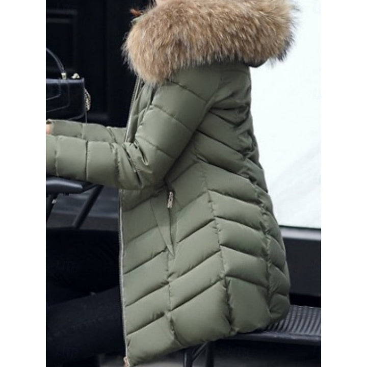 Gwendolyn | Gevoerde Winter Parka met Capuchon