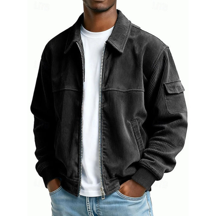Jasper | Geribbelde Textuur Jacket