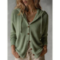 Frances | Gevoerde Knop-Front Cardigan