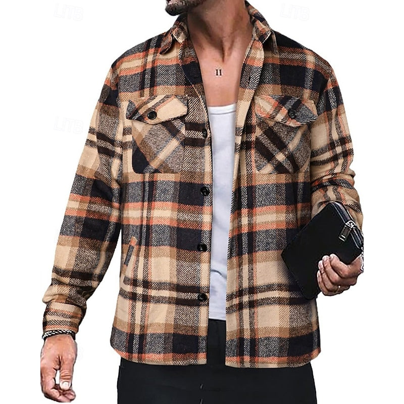 Dawson | Robuuste Geruite Shirtjas