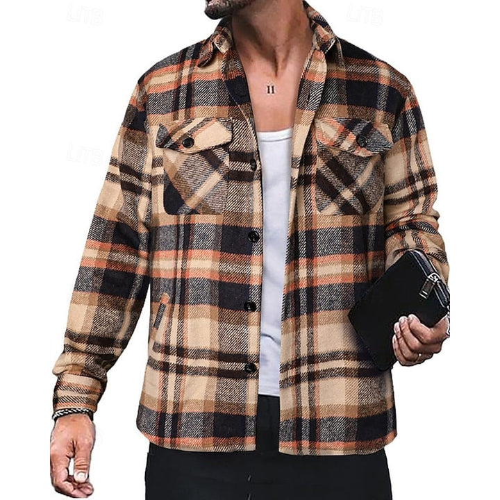 Dawson | Robuuste Geruite Shirtjas