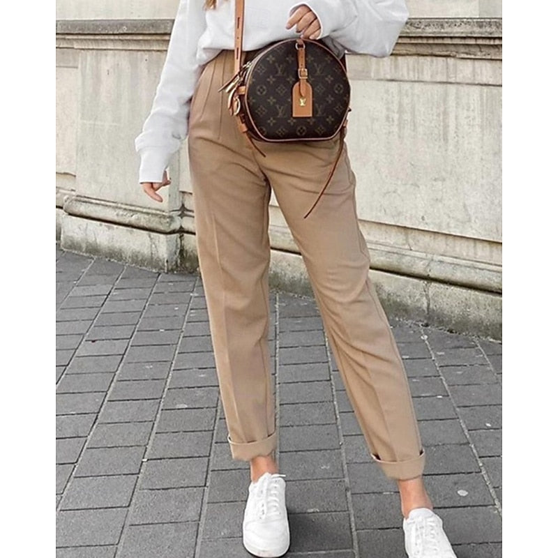 Adrienne | Hoge Taille Tailored Broek