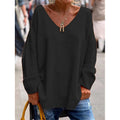Willow | Relaxed V-Hals Pullover