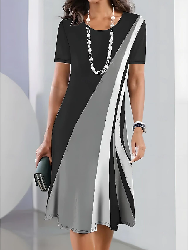 Tessa | Elegante Vloeiende Midi Jurk