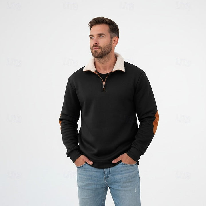 Sawyer | Staande Kraag Half-Zip Pullover
