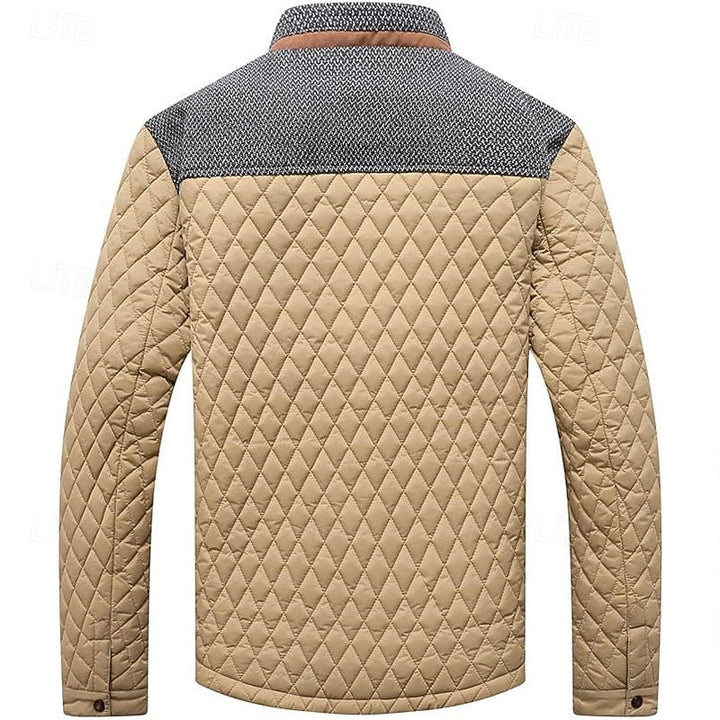 Hayes | Gequilt Jacket met Staande Kraag