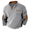 Harvey | Textured Henley Shirt