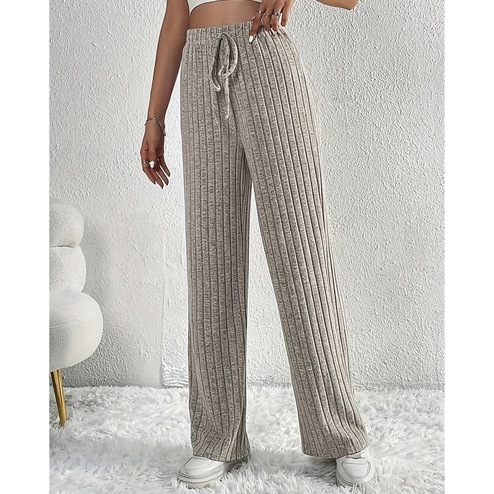Paige | Brede Pijpen Hoge Taille Broek