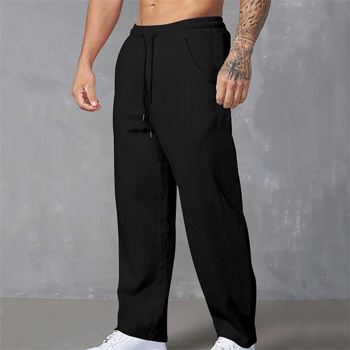 Crosby | Ontspannen Geribbelde Broek