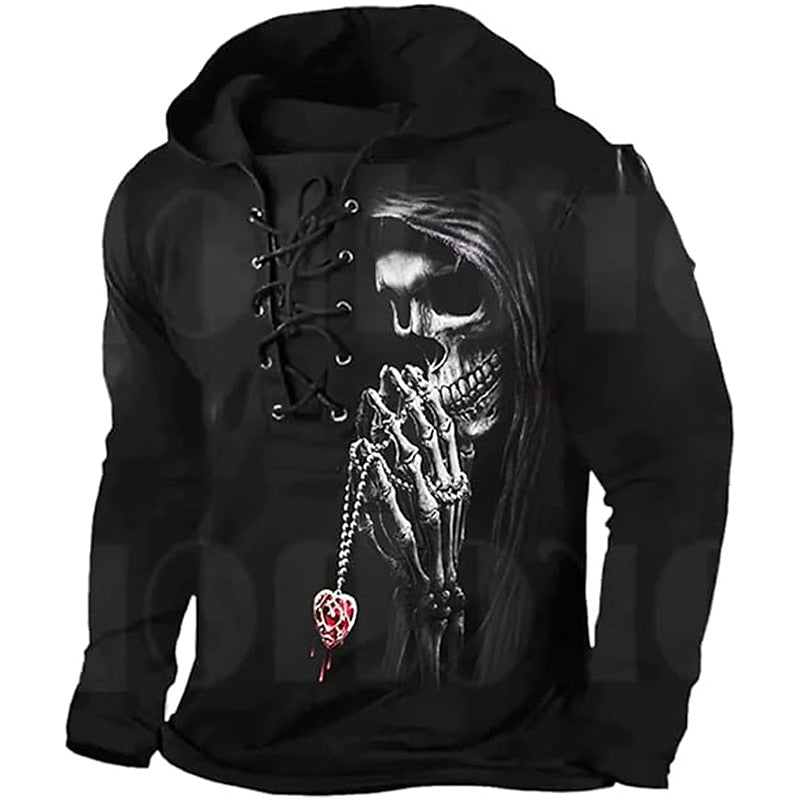 Cole | Halloween Veterskull Hoodie