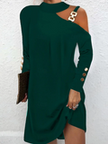 Rowena | Elegante Cold-Shoulder Jurk
