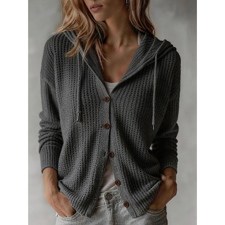 Frances | Gevoerde Knop-Front Cardigan