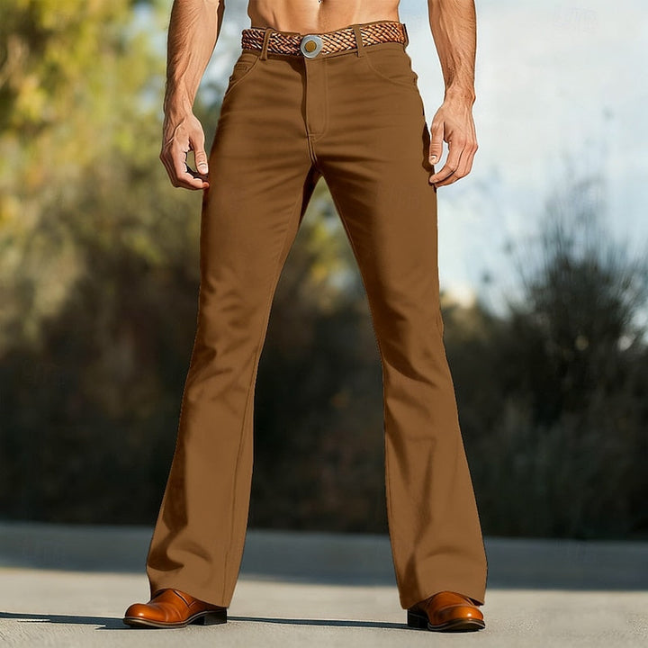 Duncan | Retro Flared Broek