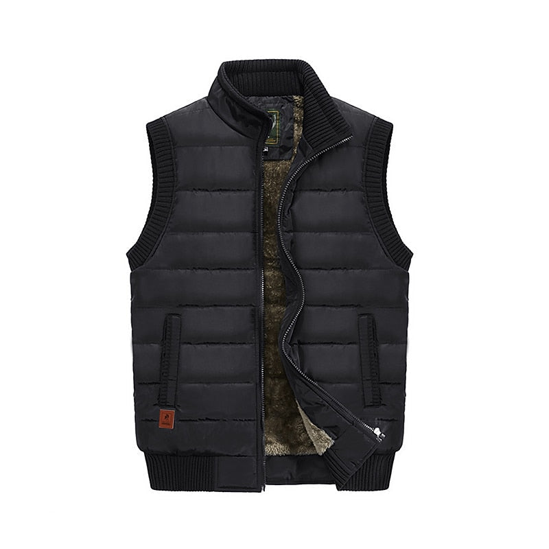 Baxter | Gequilt Gilet met Staande Kraag