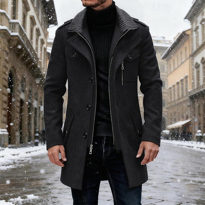 Weston Bexley | Verfijnde Tailored Overcoat