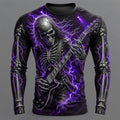 Ronan | Skelet Gitaar Halloween Lange Mouwen Shirt