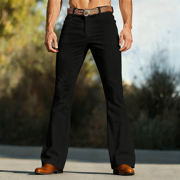 Duncan | Retro Flared Broek