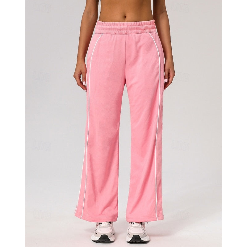 Maisie | Ontspannen Joggingbroek met Zijstreep