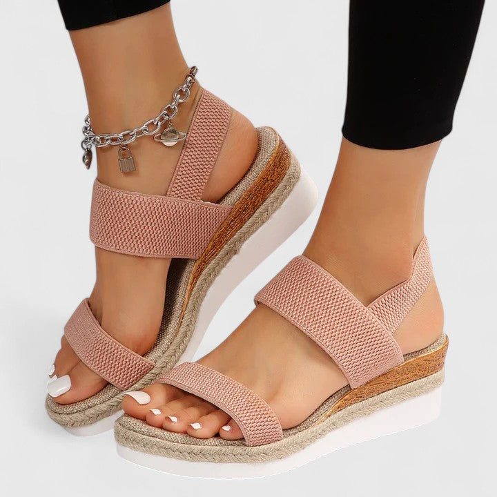 Belinda | Comfort Wedge Sandalen